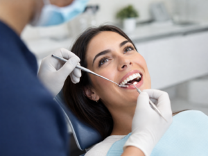 Burnaby Dentist Solo Dental Exam Smiling Patient